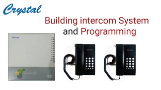 Building intercom System installation  Building intercom System programming  krivitech [upl. by Neb]