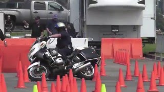 CHP Officer Brad Baehr  San Diego County Motor Officers Assoc Competition 2011 [upl. by Eirbua973]