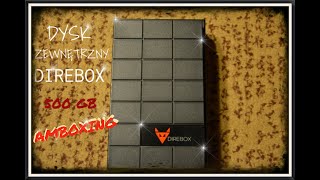 ☞ﾟヮﾟ☞Dysk zewnętrzny DIREBOX 500 GB [upl. by Ikir]