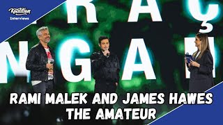 Rami Malek and Director James Hawes Break Down The Amateur Trailer [upl. by Gambrell]