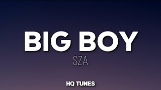 SZA  Big Boys AudioLyrics 🎵  its cuffing season SNL Version  Tiktok Song [upl. by Neirda]