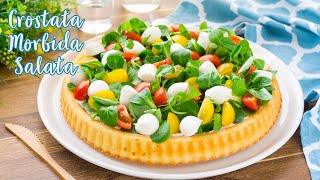 Crostata Morbida Salata con Crema di Tonno – Ricetta Facile Torta Salata Morbida  55Winston55 [upl. by Nevla]