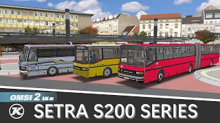 OMSI 2 City amp Regiobus S200 Series Addon SG221UL 🚌  1258 [upl. by Alake]