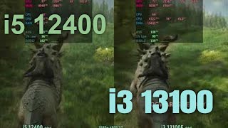 i5 12400 vs i3 13100 tested in 2024 [upl. by Lehcsreh]