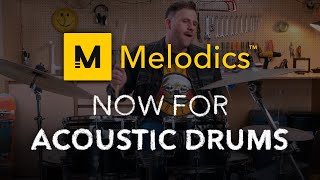 Introducing Melodics for Acoustic Drums The interactive app to learn drums [upl. by Tema251]