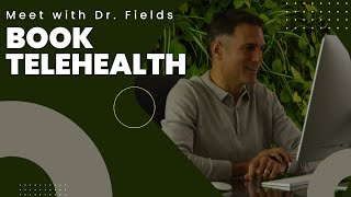 Meet w Dr Fields Online in a Telehealth Call [upl. by Eiralav]