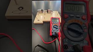 Measuring electric potential of two 15V batteries connected in series [upl. by Adnarrim]