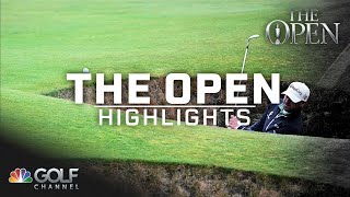 The Open Championship 2024 Highlights Round 1s top shots out of trouble  Golf Channel [upl. by Lynnett]