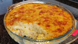 Receita de Bacalhau com Natas  Uma delícia [upl. by Alyehs]