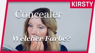 CONCEALER richtig auftragen Augenpflege  Kirsty Coco [upl. by Mahgem]