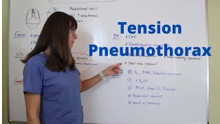 Tension Pneumothorax emergencyresponse nursing [upl. by Nuhs603]