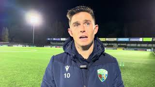 Danny Redmond’s thoughts following the 21 defeat against Caernarfon Town [upl. by Phaih]