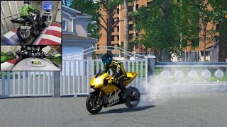 Bike Life but at home  Crew 2 Motosim gameplay [upl. by Lenneuq]