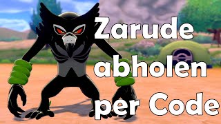 Zarude Code abholen Micromaniafr  Pokemon SchwertSchild News [upl. by Adnowal684]