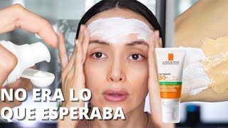 La Roche Posay ANTHELIOS XL GelCrema de toque seco FPS 50  Con COLOR y sin COLOR [upl. by Adnaerb]