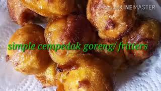 simple😋cempedak goreng fritters03ResepiPalingMudah [upl. by Ardnasirk]