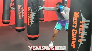 Jaron Ennis Perfects New Sledgehammer Southpaw Jab for Potential Terence Crawford Clash [upl. by Sacha]