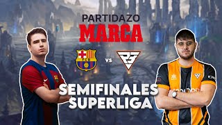 EN DIRECTO SUPERLIGA LEAGUE OF LEGENDS  PLAYOFF Barça Esports  Ramboot Club [upl. by Kjersti]