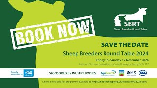 Save the date  Sheep Breeders Round Table Conference  Signet [upl. by Lemieux]