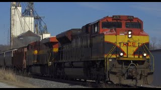 Railfanning Kansas City Southern Southbound Train  Neosho Mo to Siloam Springs Ar [upl. by Bates]