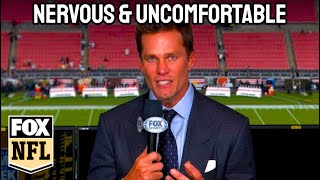 Tom Bradys Broadcasting Debut With Fox Couldn’t Have Gone Any Worse [upl. by Damien]