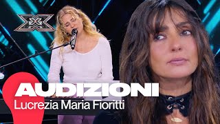 Ambra PIANGE per “Molecole” di Lucrezia  X Factor 2022  AUDIZIONI [upl. by Massey746]