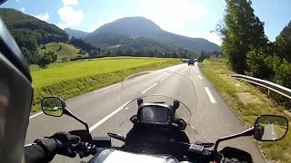 Road Trip moto France  A la Croisée des Chemins la Route des Grandes Alpes [upl. by Ahtamat588]