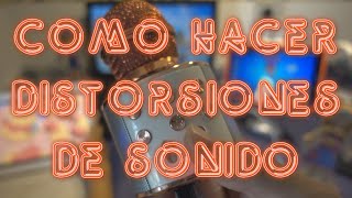 Microfono WS858 Como hacer distorsiones de voz efectos de sonido [upl. by Leirea619]