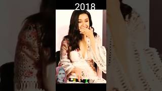 Shraddha kapoor evolution 20132023 bollywood evolution shraddhakapoor viralshorts [upl. by Aropizt]