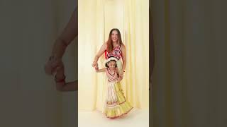 Diwali Ready in Super Cute lehenga kidsfestivewear diwalispecial ytshorts perkymegshindi [upl. by Gorlin]