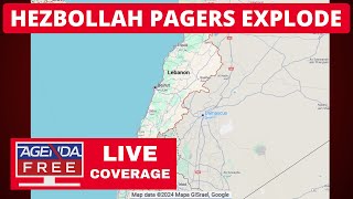 Pagers of Many Hezbollah Members Explode in Lebanon  LIVE Breaking News Coverage [upl. by Nikki16]