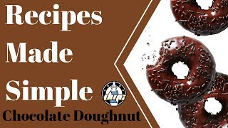 Recipes Made Simple Diy ELiquid Chocolate Doughnut [upl. by Nwahsar]