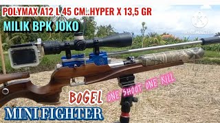 BOGELMINI FIGHTER POLYMAX A12 L HYPER X 135 GRSANGAT JITUMILIK BPK JOKO [upl. by Akeem56]