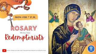 Wednesday 2nd October 2024  Rosary with the Redemptorists amp Benediction  700PM IST [upl. by Aitsirk]