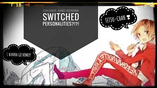 Oikawa and Kenma switched personalities 500 sub special haikyuu text ft IwaOi and KuroKen [upl. by Raimondo]