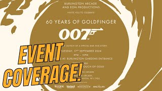 GOLDFINGER London Celebration amp The 007 Launch Party  Full Event Coverage [upl. by Acquah820]