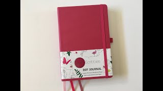 Vivid Scribbles Dot Journal Review 140 GSM Bleedproof Paper [upl. by Cordy]