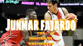 JUNMAR FAJARDO  MVP  POST MOVES HIGHLIGHTS MUST WATCH [upl. by Adnorahc]