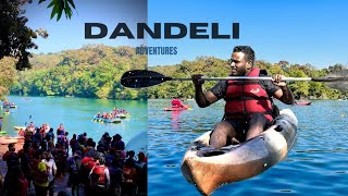 Dandeli rafting and kayakingDont missshortsbeta dandeli keralatourism kayak riverrafting [upl. by Lindgren]