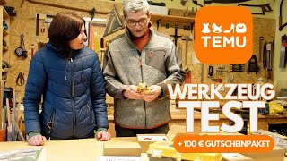 Wir testen Werkzeug von TEMU 🛠️ Top oder Schrott 100 € Gutscheinpaket [upl. by Roland]