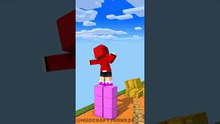 CARGO SKATES RUN With Jj sister amp Jj funnyshorts fypシ minecraftshorts [upl. by Kirschner]