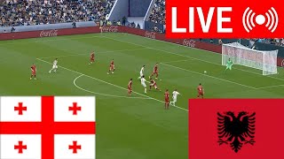 🔴საქართველო vs ალბანეთი LIVE  უეფას ერთა PES 21 Video Simulation And Live Score [upl. by Esac]