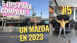 5 consejos para comprar un Mazda en 2023 [upl. by Ecnaralc]