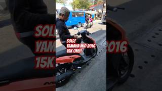 SOLD YAMAHA MIO 2016 15K ONLY theamazingagent tulaktv murangmotor [upl. by Nylyaj639]