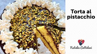 TORTA AL PISTACCHIO CON 4 INGREDIENTI  Ricetta facile e veloce  Natalia Cattelani [upl. by Georgena]