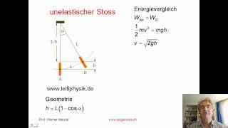 Ballistisches Pendel [upl. by Kuehn]