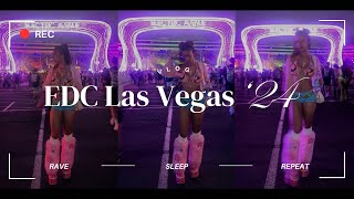 EDC Las Vegas 2024 Vlog ❤️‍🔥 [upl. by Aitnahs]