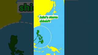 How the Philippines Protects Asia from Typhoons 🇵🇭 shorts philippines typhoonph [upl. by Ntsud]