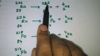 Radioactive decay series  Uranium 4n2 series [upl. by Reinert418]