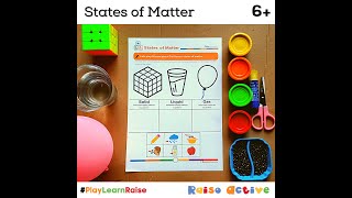 States of Matter for grade 1  Solid Liquid amp Gas  Stem activity for kids shorts science [upl. by Aeresed650]